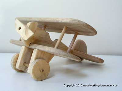 Free Plans for a Wooden Toy Airplane.