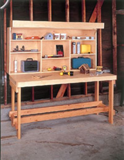 Wood Shop Work Benches Plans