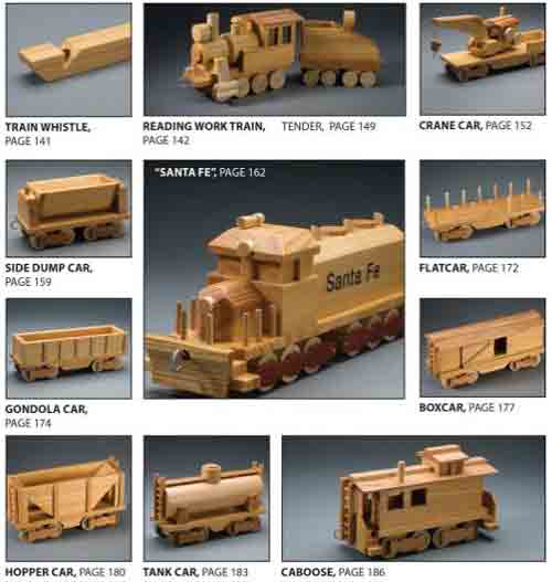 More wooden toy train plans included in books on toymakers wooden 