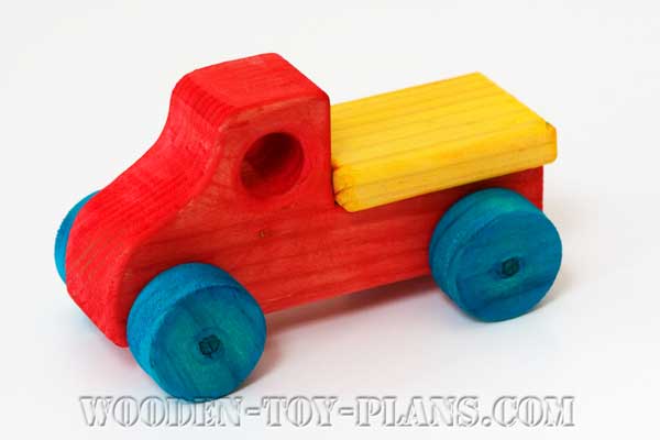 Wooden Toy Trucks
